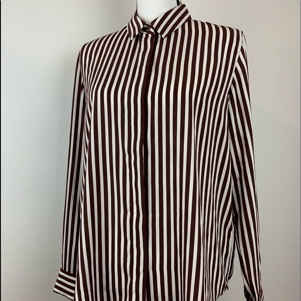 Long sleeves blouse with stripes Brand H&M